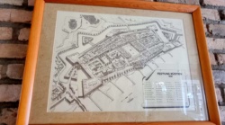 Plan der Festung Kostrzyn