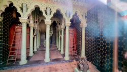 Ein Blick ins Innere des Maschinenhauses