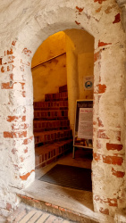 Museumseingang auf der Burg