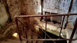 Blick in einen verschlossenen Raum