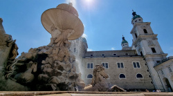 Brunnen auf dem Residenzplatz