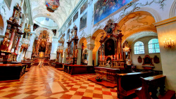 Blick in die Erzabtei / Stift St. Peter Salzburg