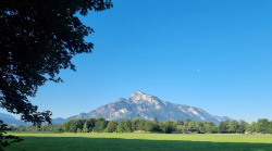 Weitblick kurz hinter dem Hotel