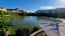 Das Café am Engelbecken