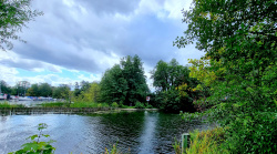 Blick in den Aalemannkanal