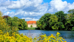 Die Borsigvilla im Sonnenlicht